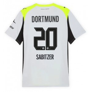 Fotbalové Dres Borussia Dortmund Marcel Sabitzer #20 Venkovní Oblečení 2025-26 Krátký Rukáv